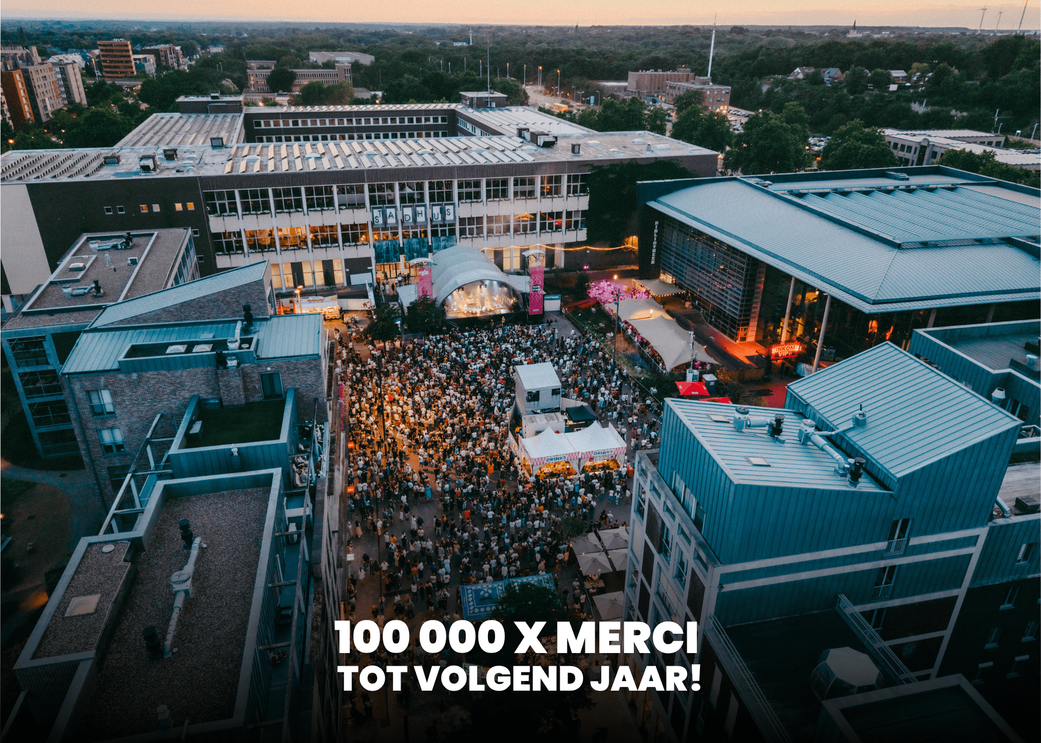 100 000 keer merci! Tot volgend jaar!