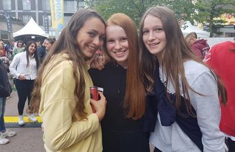 Michelle, Gitte en Ann zijn SUPERFANS van Milo Meskens