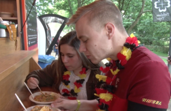 Eten op Genk on stage