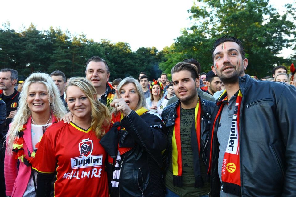 VOLG BELGIË - TUNESIË OP GROOT SCHERM TIJDENS GENK ON STAGE!