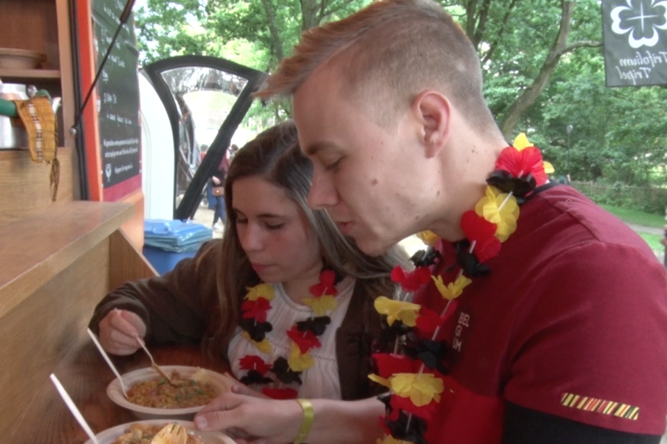 Eten op Genk on stage